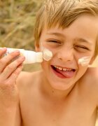 Mimitika Babytika Sunscreen Brush SPF 50+ napozókérm gyerekeknek applikátorral SPF 50+ 40 ml