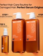 mise en scene Perfect Serum Original Shampoo megújító sampon a fénylő és selymes hajért 680 ml