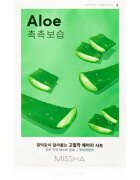 Missha Airy Fit Aloe arcmaszk hidratáló és nyugtató hatással 19 g