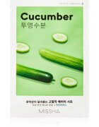 Missha Airy Fit Cucumber hidratáló és revitalizáló arcmaszk száraz bőrre 19 g