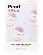 Missha Airy Fit Pearl hidratáló és élénkítő arcmaszk 19 g