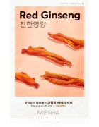 Missha Airy Fit Red Ginseng hidratáló és revitalizáló arcmaszk 19 g