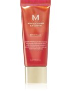 Missha M Perfect Cover BB krém nagyon magas UV védelemmel kis csomagolás árnyalat No. 13 Bright Beige SPF 42/PA+++ 20 ml
