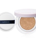Missha Magic Cushion Moist Up hidratáló alapozó sminkszivaccsal SPF 50+ árnyalat No. 21 15 g