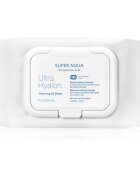 Missha Super Aqua 10 Hyaluronic Acid tisztító és sminklemosó törlőkendők 30 db
