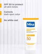 MIXA Niacinamide Bright korrekciós krém a sötét foltok ellen SPF 50 50 ml