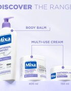 MIXA Panthenol Comfort regeneráló testkrém száraz és atópiás bőrre 150 ml
