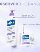 MIXA Panthenol Comfort regeneráló testkrém száraz és atópiás bőrre 400 ml