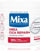 MIXA Urea Cica Repair+ regeneráló testkrém a nagyon száraz bőrre 400 ml