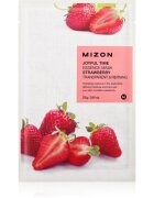 Mizon Joyful Time Strawberry arcmaszk bőrpuhító hatással 23 g