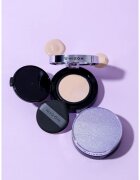 Mizon Vegan Collagen Cushion SPF38 PA++ tartós alapozó sminkszivaccsal magas UV védelemmel árnyalat #23 Natural Sand Beige 2x15 g