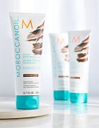 Moroccanoil Color Depositing gyengéd tápláló maszk tartós színes pigmentekkel Cocoa 200 ml