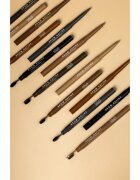 MUA Makeup Academy Brow Define szemöldök ceruza kefével árnyalat Black 0.25 g