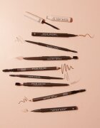 MUA Makeup Academy Brow Define tartós szemöldök ceruza kefével árnyalat Black 12 g