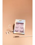 MUA Makeup Academy Brushes Angled Brow & Liner szemhéjtus és szemöldök ecset 1 db