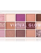 MUA Makeup Academy Eyeshadow Collection 15 Shade Palette szemhéjfesték paletta árnyalat Virtual Glow 12 g