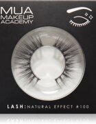 MUA Makeup Academy Lashes Natural Effect műszempillák típus #100 1 pár
