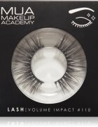 MUA Makeup Academy Lashes Volume Impact műszempillák típus #110 1 pár