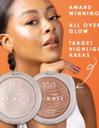 MUA Makeup Academy Shimmer kompakt púderes élénkítő arcra árnyalat Pearlescent Sheen 8 g