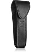 Mühle Case Leather bőr tok borotválkozó készülékhez Black 1 db