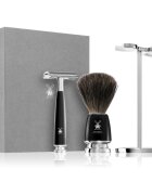 Mühle RYTMO Black Pure Badger borotva készlet