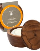 Mühle Shaving Soap Wooden Bowl borotvaszappan uraknak Sea Buckthorn 65 g