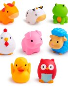 Munchkin Bath Farm Bath Squirts Fürdőjátékok 9 m+ 8 db