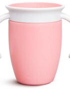 Munchkin Miracle 360° gyakorlóbögre fogantyúval Pink 6 m+ 1 db