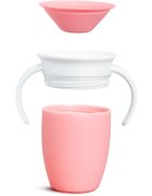 Munchkin Miracle 360° gyakorlóbögre fogantyúval Pink 6 m+ 1 db