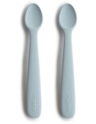 Mushie Silicone Feeding Spoons kiskanál Powder Blue 2 db