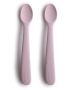 Mushie Silicone Feeding Spoons kiskanál Soft Lilac 2 db