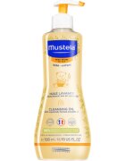 Mustela Bébé Dry Skin tisztító olaj gyermekeknek születéstől kezdődően 500 ml