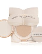 MUZIGAE MANSION Sleek Water Cushion tartós alapozó sminkszivaccsal hidratáló hatással árnyalat N23 15 g