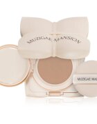 MUZIGAE MANSION Sleek Water Cushion tartós alapozó sminkszivaccsal hidratáló hatással árnyalat P21 15 g