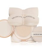 MUZIGAE MANSION Sleek Water Cushion tartós alapozó sminkszivaccsal hidratáló hatással árnyalat Y21 15 g