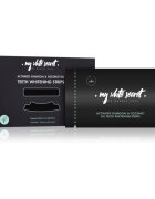 My White Secret Charcoal and Coconut Oil fogfehérítő szalag a fogakra 14 db