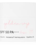 Nacomi Next Level Golden Rays hidratáló nappali krém SPF 50 holiday 50 ml
