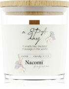 Nacomi Soy Candle Home Fragrances illatgyertya fa kanóccal 140 g