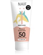 Naif Baby & Kids Mineral Sunscreen SPF 50 0 % Perfume gyermek védőkrém 175 ml
