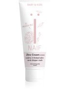 Naif Baby & Kids Zinc Cream nyugtató popsiápoló gyermekeknek születéstől kezdődően parfümmentes 75 ml