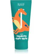Naif Kids Shampoo + Body Wash gyermek tisztító gél és sampon 250 ml