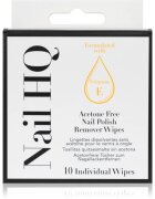 Nail HQ Acetone Free törlőkendő géllakk eltávolítására aceton nélkül 10 db