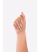 Nail HQ Almond Matte French műköröm ragasztóval 24 db