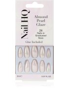 Nail HQ Almond műköröm Pearl Glaze 24 db