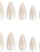 Nail HQ Almond műköröm Pearl Glaze 24 db