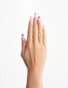 Nail HQ Coffin Pink Contrast French műköröm ragasztóval 24 db