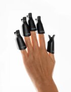 Nail HQ Soak Away Gel Nail Clip Set szett gél- és akrilkörmök eltávolításához
