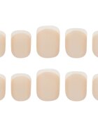 Nail HQ Square French műköröm 24 db