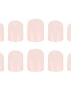 Nail HQ Square műköröm árnyalat Baby Pink 24 db