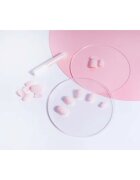Nail HQ Square műköröm árnyalat Baby Pink 24 db